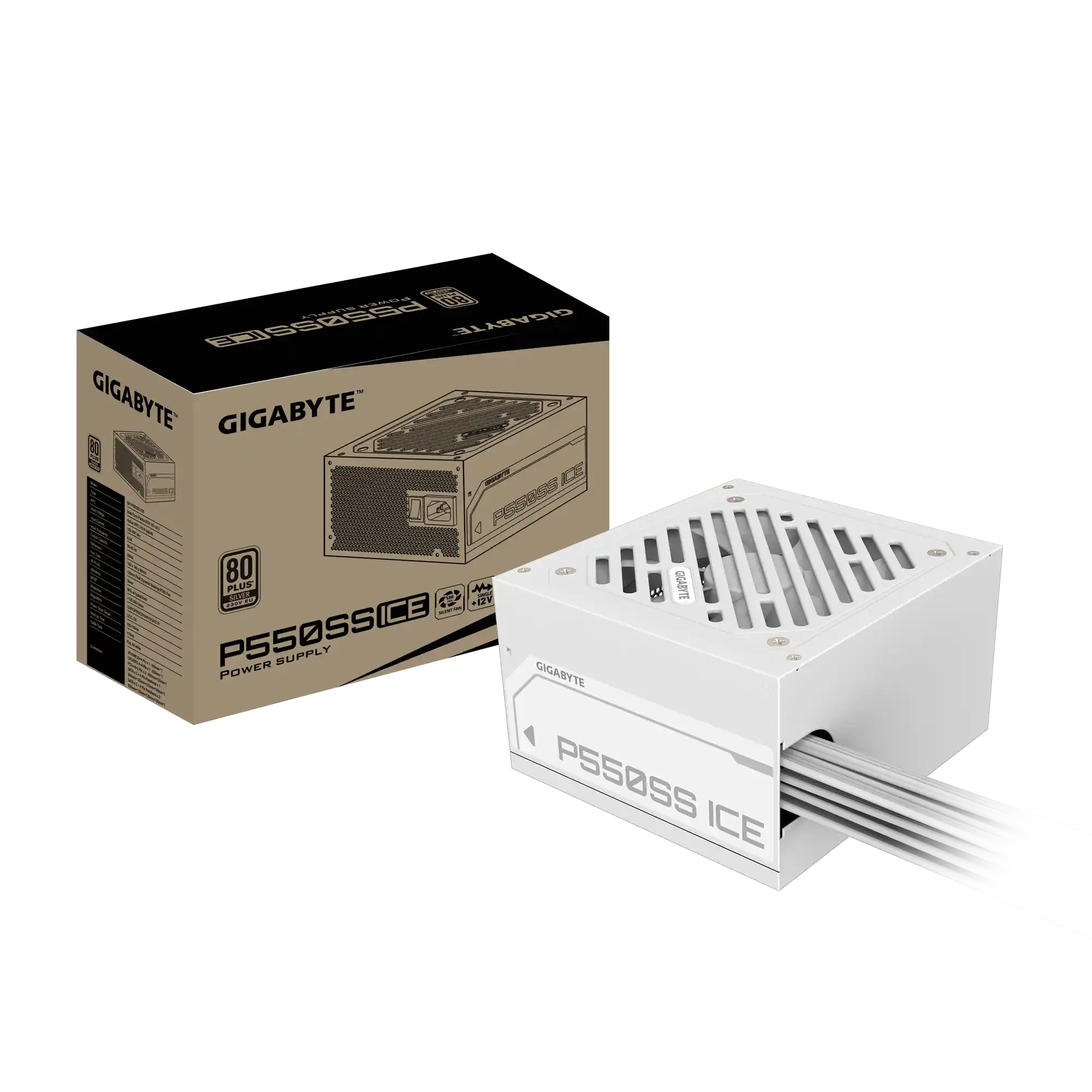 Napajanje 550W Gigabyte GP-P550SS Ice  Silver