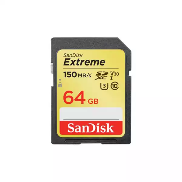 Micro SD Card 64GB SanDisk Extreme V30 UHS-I U3