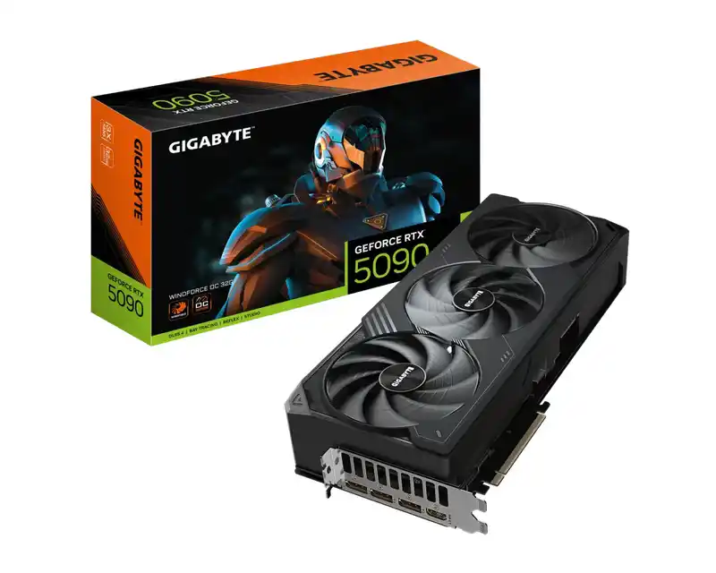 Graficka karta Gigabyte  GeForce RTX 5090 Windforce OC GDDR7 32GB