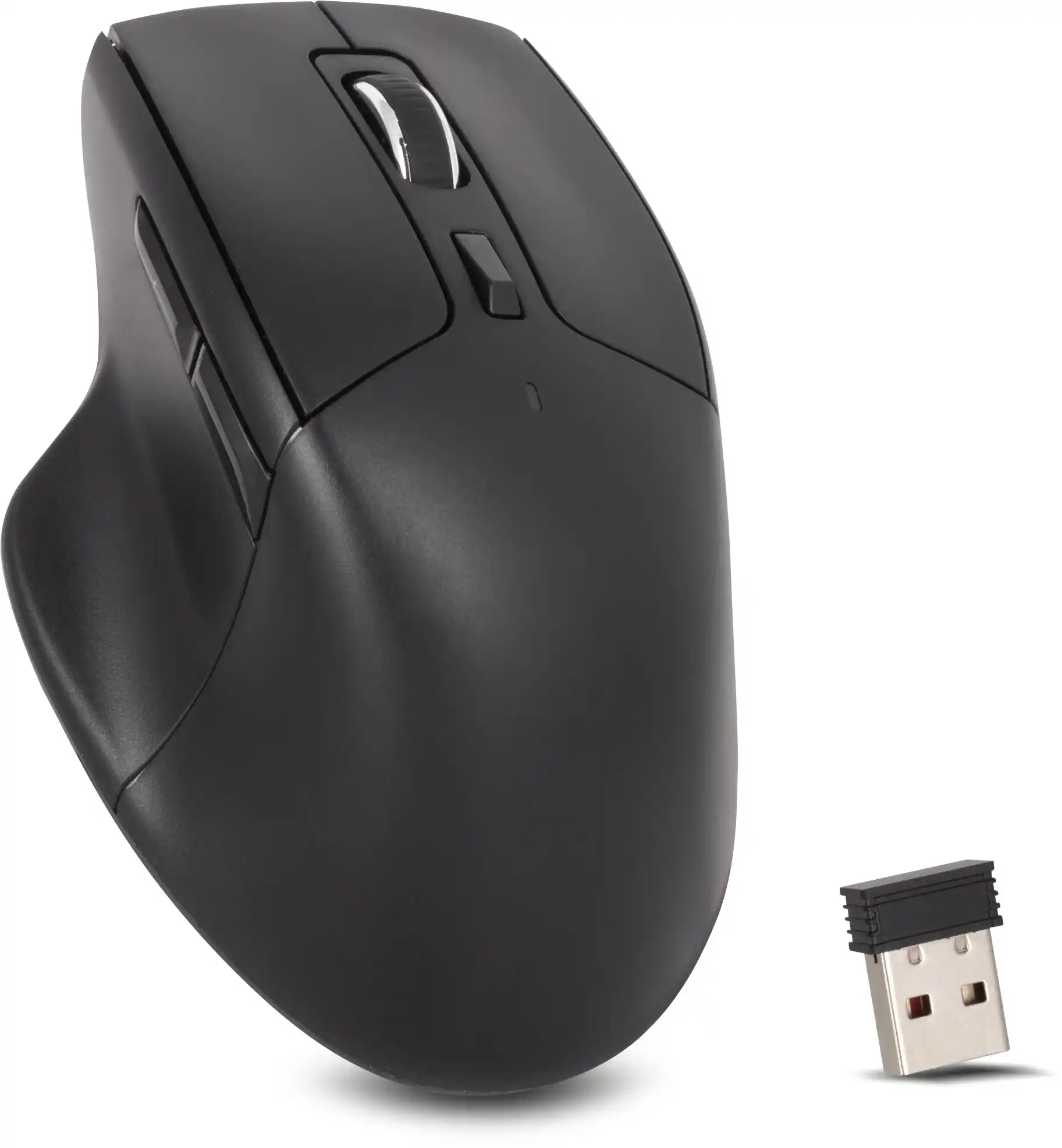 Bežični tihi miš Yenkee YMS 2035 1600 dpi/tihi prekidači/ergonomski dizajn/Crni