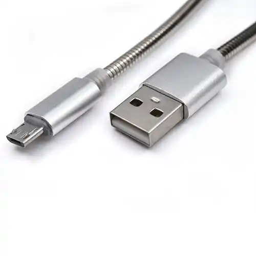 Kabl USB TIp A- Micro Kettz MAB-K010 Silver 1m