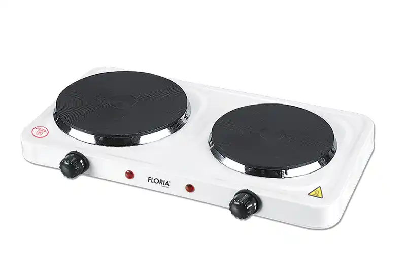 Električni rešo Zilan ZLN2843/Snaga 2500W/Dve ringle/beli