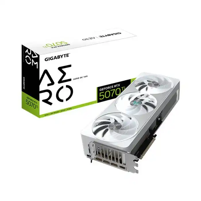 Graficka karta GIGABYTE RTX 5070 Ti AERO OC 16GB GV-N507TAERO OC-16GD