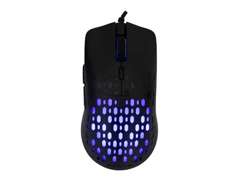 Miš Baracuda OCTOPUS 3600DPI/6D/Optički/RGB/Crna