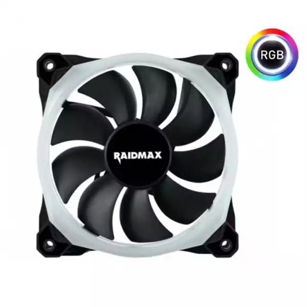 Case cooler Raidmax ARGB CP-SL120FB 3 pins bulk 120x120x25mm