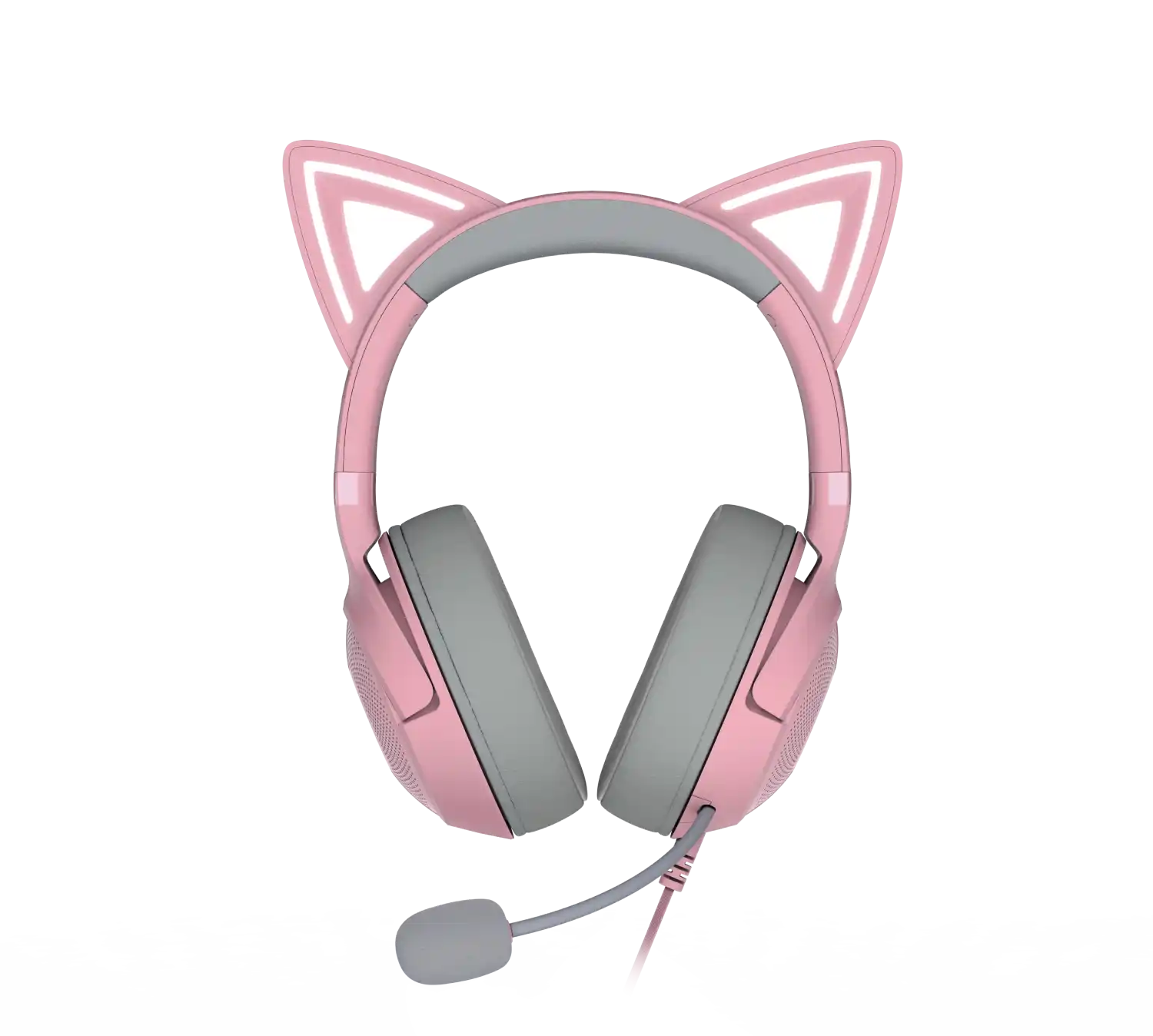 Slušalice sa mikrofonom RAZER Kraken Kitty V2 - Roze RGB