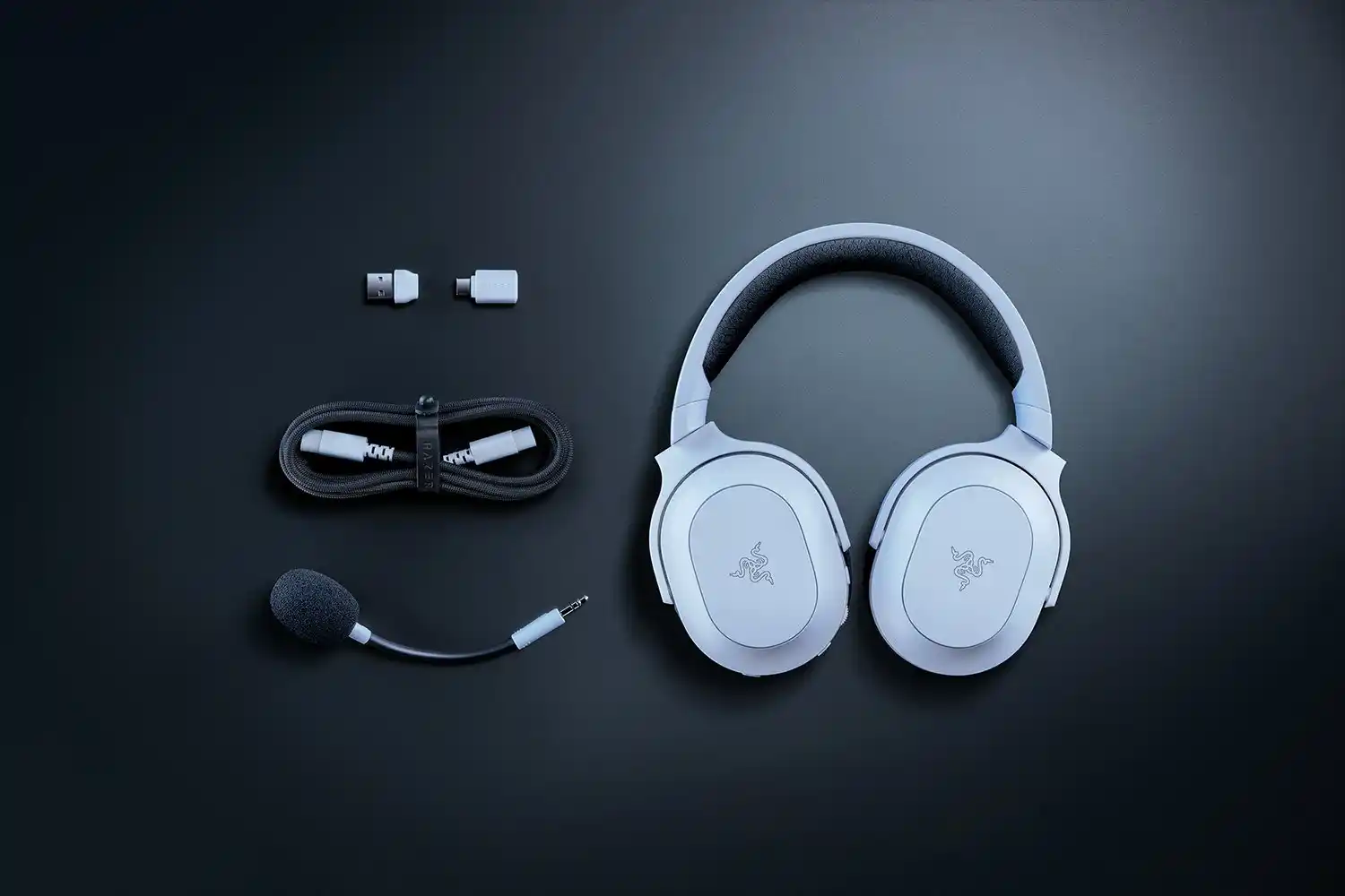 Bežične slušalice sa mikrofonom RAZER Barracuda X Chroma Multi-Platform White