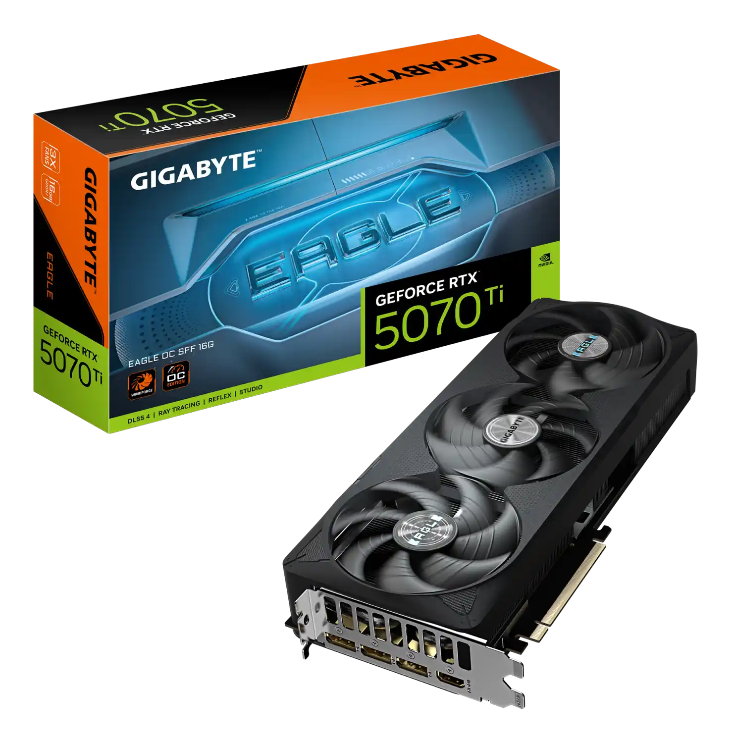 Graficka karta GIGABYTE RTX 5070 Ti EAGLE OC SFF 16GB GV-N507TEAGLEOC -16GD