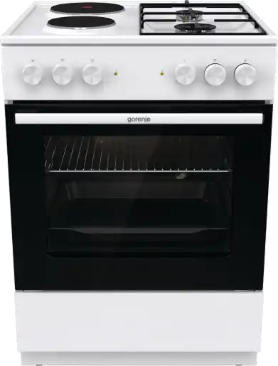 Kombinovani šporet Gorenje GK 6A10 WG  širina 60cm/2x strujna ringla/2x plinska ringla
