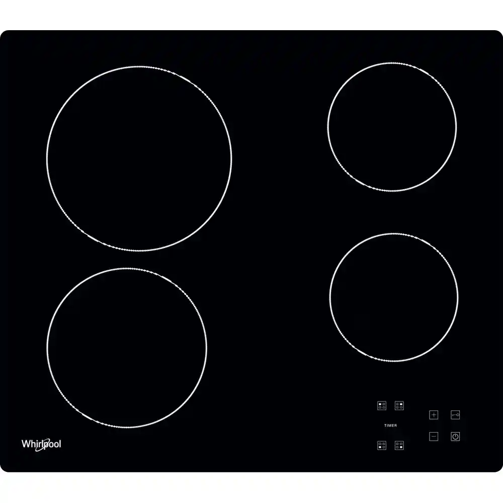 Ugradna ploča WHIRLPOOL AKT 8090/NE/ugradna/staklokeramička/4 zone/crna