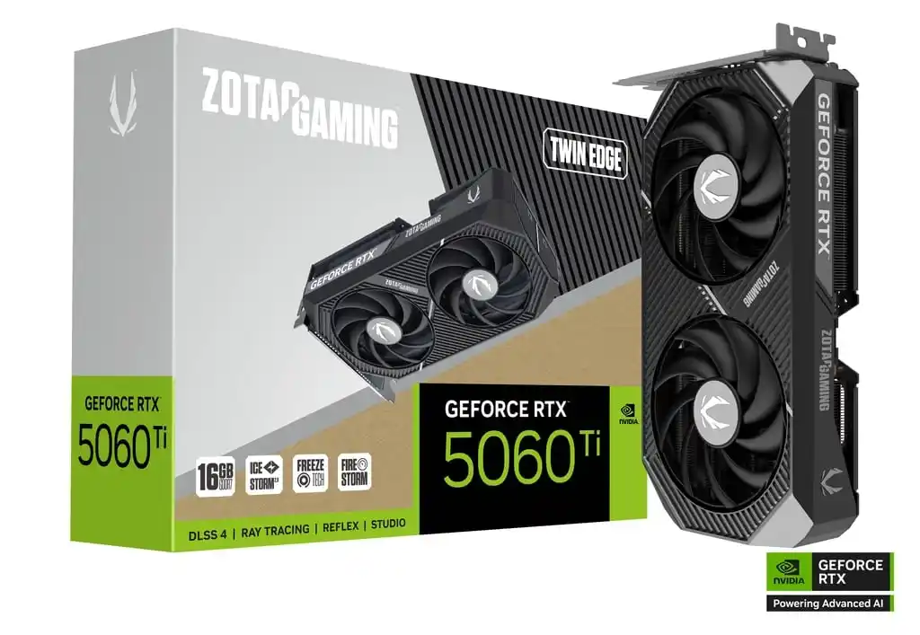 Grafička karta Zotac GAMING GeForce RTX 5060 Ti Twin Edge 16GB DDR7 128 bit 3xDP/HDMI