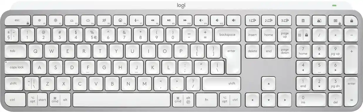 Bežična tastatura Logitech MX Keys S Pale Grey US