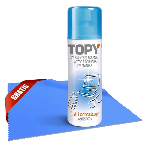 Sprej sa krpicom Topy 120ml