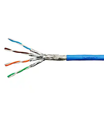 Kabl inst.Cat.7 S/FTP - 1000 Mhz, 4x2xAWG-23, LS0H,30% plavi Schrack HSKP423HP5