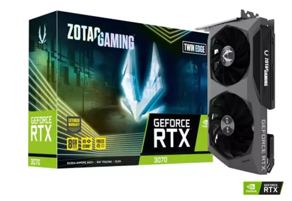 Grafička karta Zotac GAMING GeForce RTX 3070 Twin Edge 8GB DDR6 256 bit 3xDP/HDMI Outlet