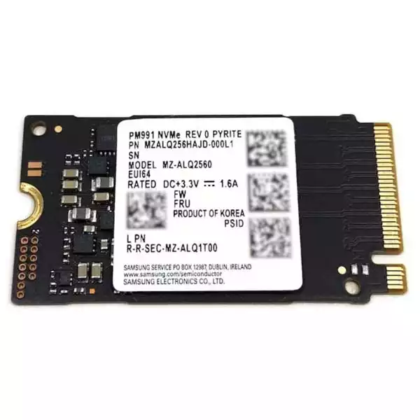 SSD M.2 NVMe 128GB Samsung  PM991 Bulk / 2242 Bulk