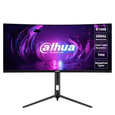 Monitor 30 Dahua LM30-E330CA 2560x1080/VA/21:9/200HZ/1ms/2xHDMI/DP/Curved