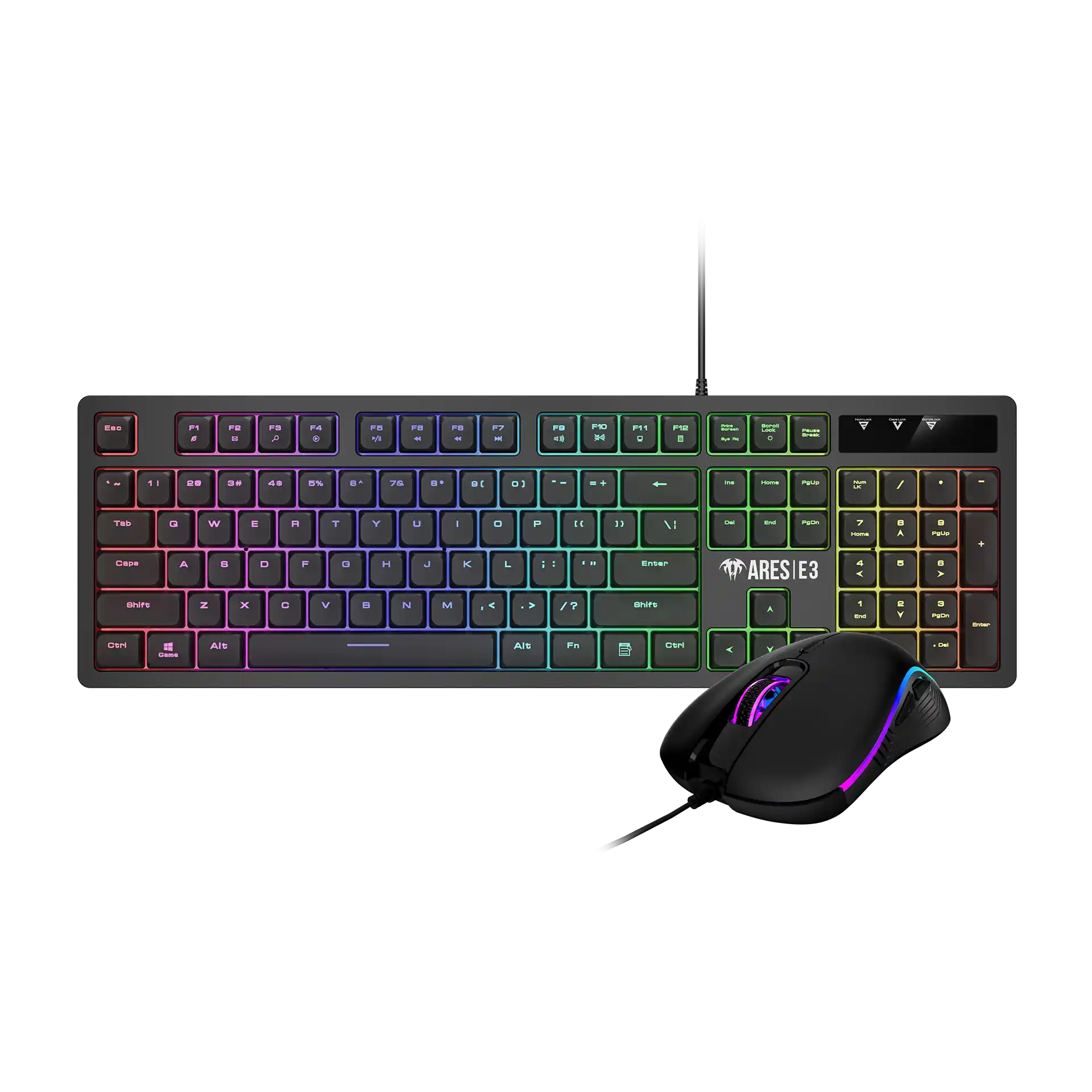 Tastatura + miš Gamdias Ares E3