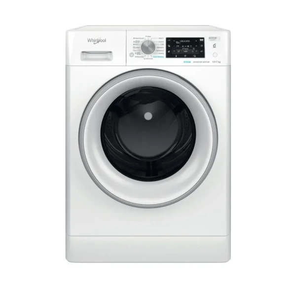 Mašina za pranje i sušenje veša WHIRLPOOL FFWDD 1076258 SV EE  kapacitet 10kg / 7kg/ 1600 obrtaj
