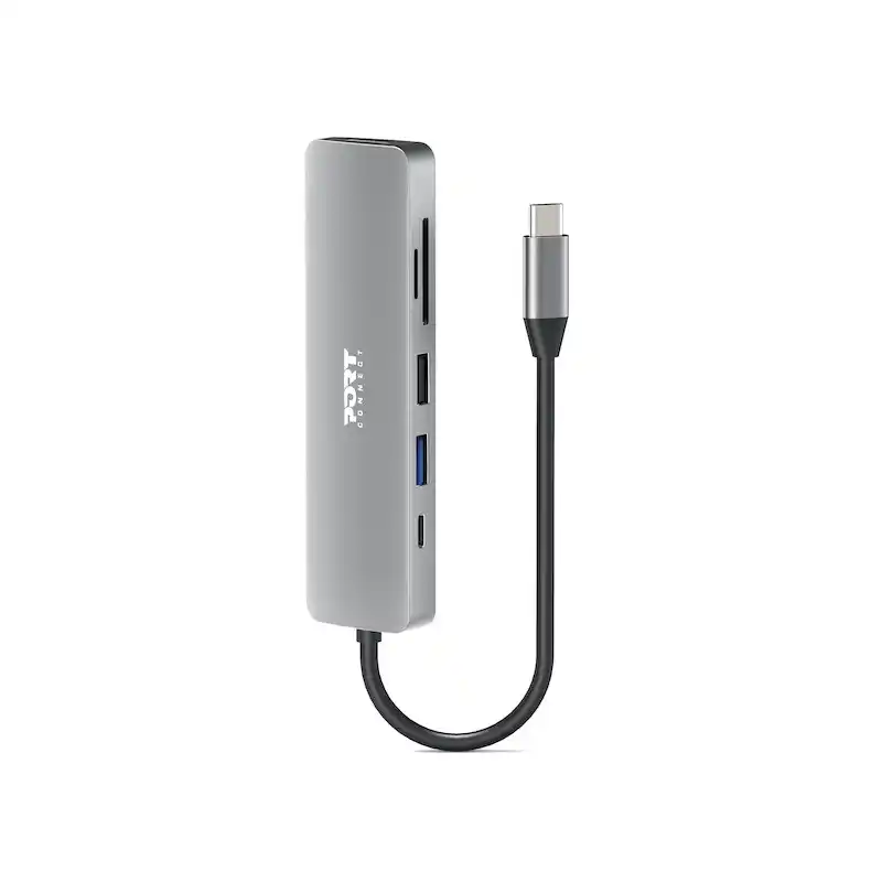 Port Designs docking station type C 5 u 1- 1x4K HDMI 100W