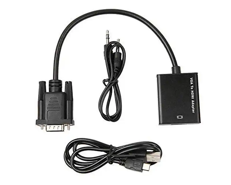 Adapter konverter VGA-HDMI+Audio Linkom M/Ž