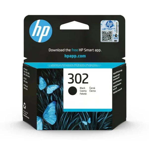 Kertridž HP 302 F6U66A Black