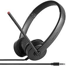 Slušalice LENOVO Essential Stereo/Analog 3,5mm/crna 4XD0K25030