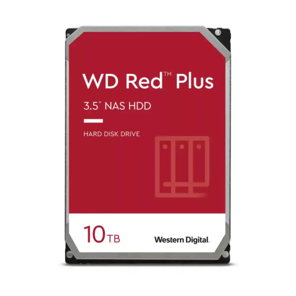 Hard disk 10TB Western Digital WD101EFBX Red Plus - bulk