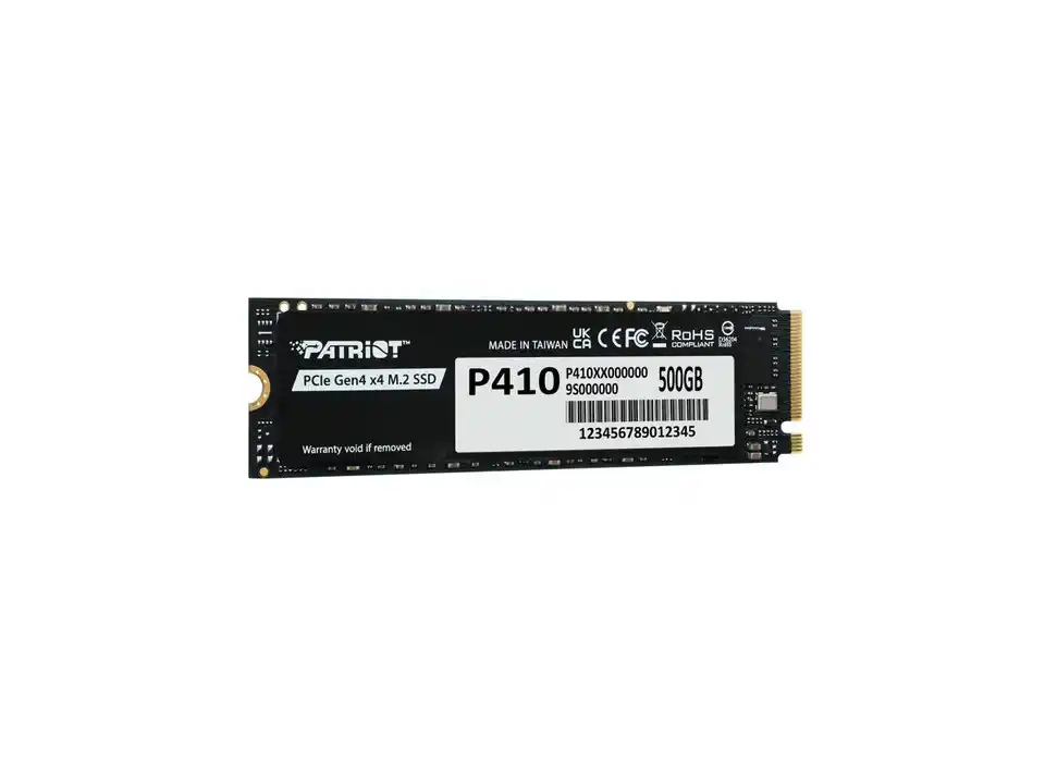 SSD M.2 NVMe 500GB Patriot P410 5000MBS/2300MBS P410P500GM28H