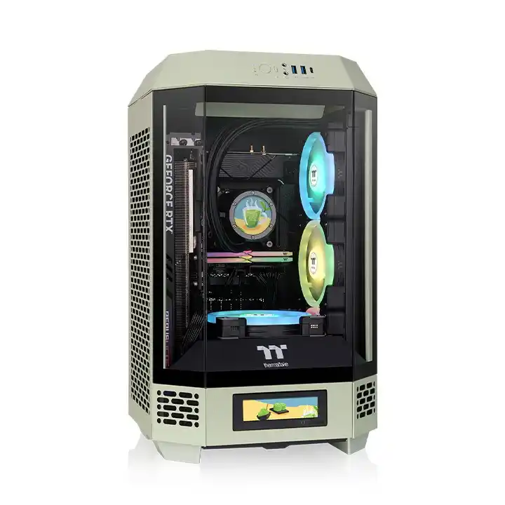 Kućište ThermalTake The Tower 250 Matcha green