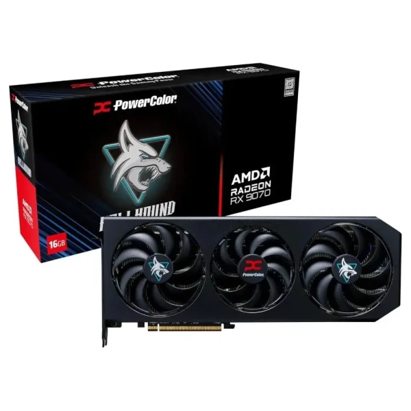 Grafička kartica Power Color Hellhound RX9070 16G-L/OC GDDR6 16 GB 256 bit