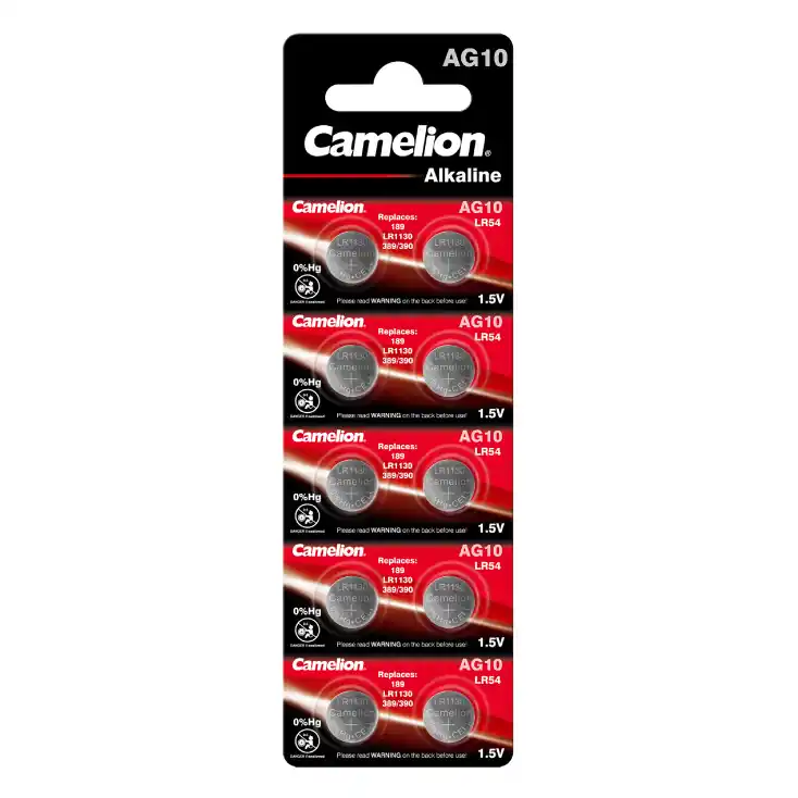 Baterija Camelion alkalna AG10/LR1130/nepunjiva 1/10