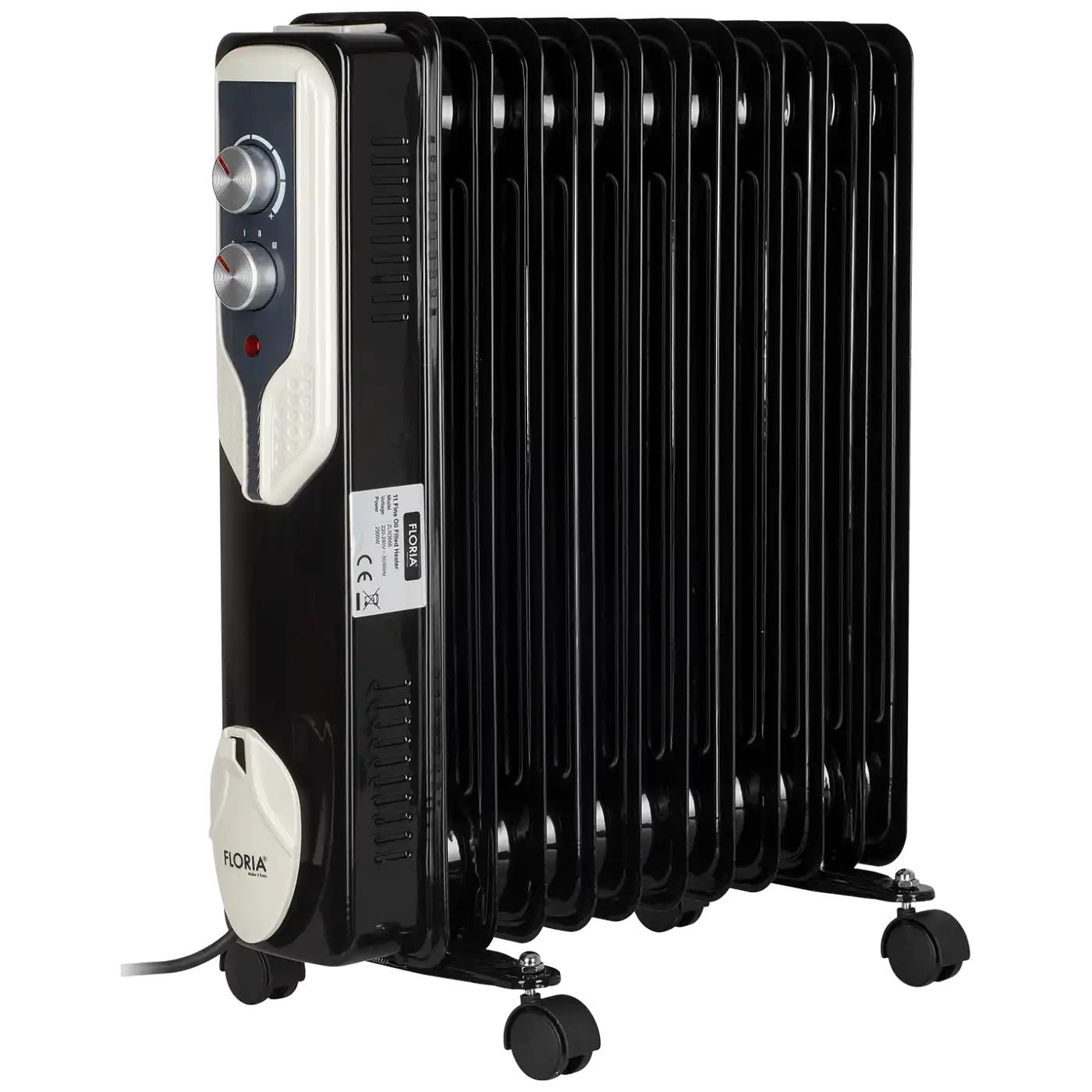 Uljani radijator Zilan ZLN3666 11 rebara, 2500 W
