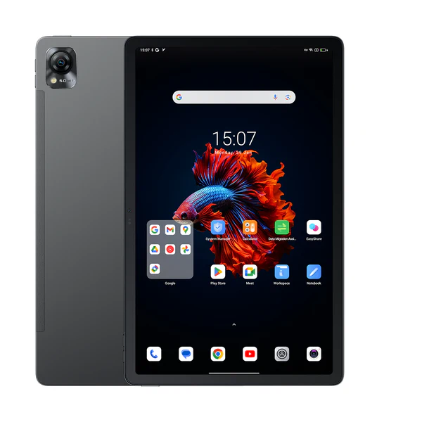 Tablet 11.5 Blackview MEGA 1 LTE 1200x2000 FHD+ 120Hz/8GB/256GB/13MP-50MP/FPR/Android 13/Gray