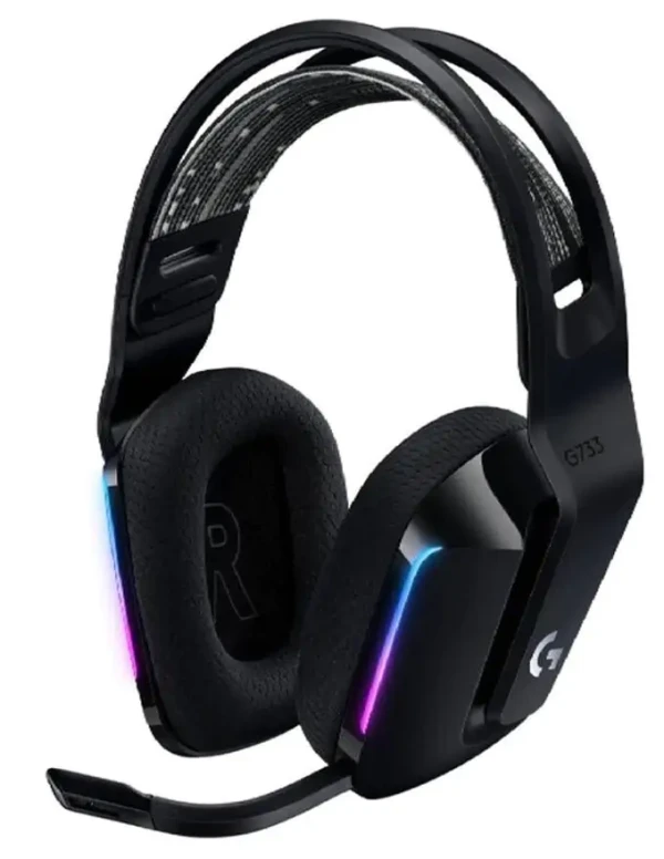 Bežične slušalice sa mikrofonom Logitech G733 crne