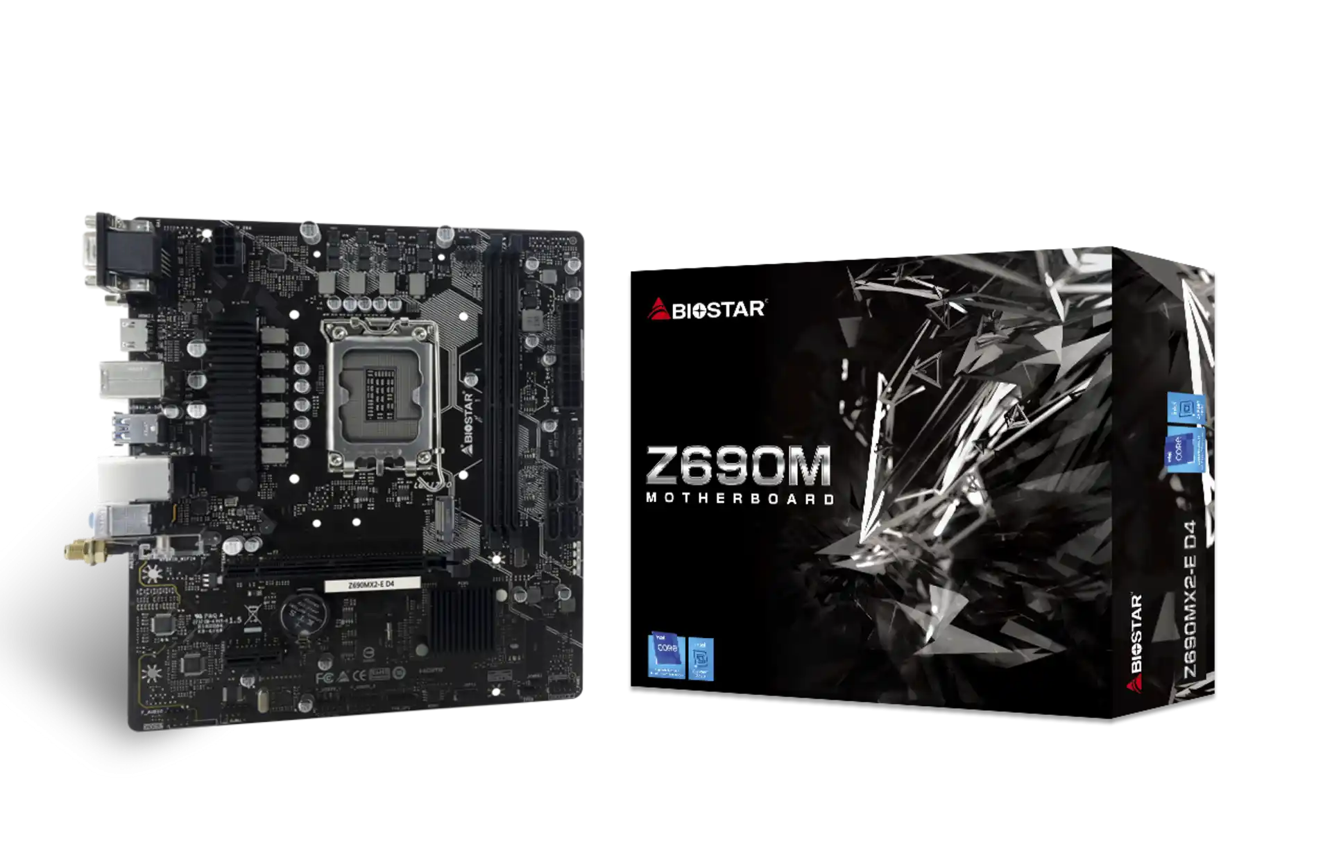 Matična ploča 1700 Biostar Z690MX2-E D4 VGAHDMI/DVI/M.2