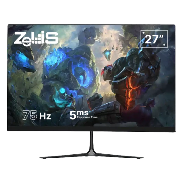 Monitor 27 Zeus ZUS271IPS 1920x1080/Full HD/IPS/75Hz/HDMI/VGA/Frameless