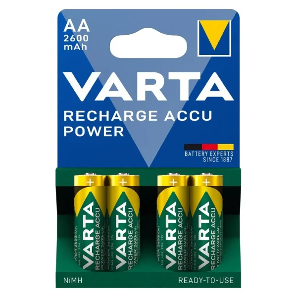 Punjiva baterija Varta Ready to use HR6 2600mAh AA 4/1