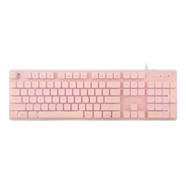 Tastatura White Shark TACHI Full Layout/Membranska/RGB/Pink/US