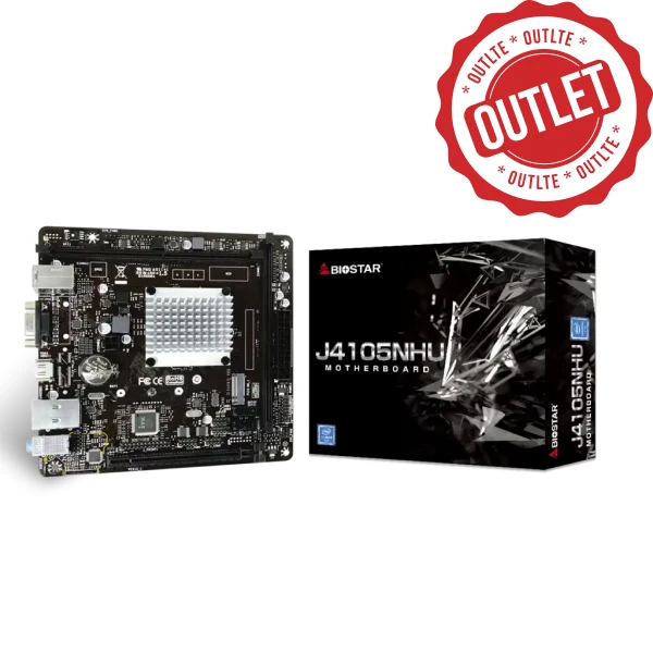 Matična ploča Biostar J4105NHU HDMI/VGA/M.2 Mini ITX Outlet