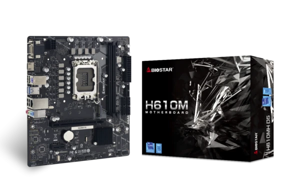 Matična ploča 1700 Biostar H610MH D5  VGA/HDMI M.2