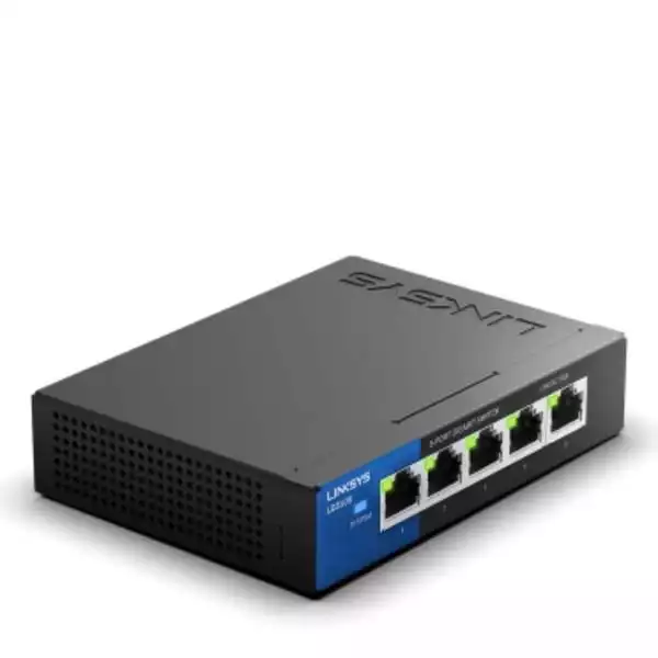 Svič 10/100/1000 5-port Linksys LGS105-EU-RTL/Metalno kučište