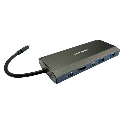 USB-C HUB + M.2 SSD kućište LC-Power LC-HUB-C-MULTI-7-M2