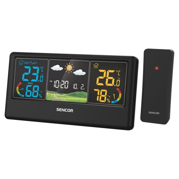 Smart meteorološka stanica SENCOR SWS 4100 B crna