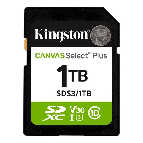 SD Card 1TB Kingston SDS3/1TB class 10 150MBs