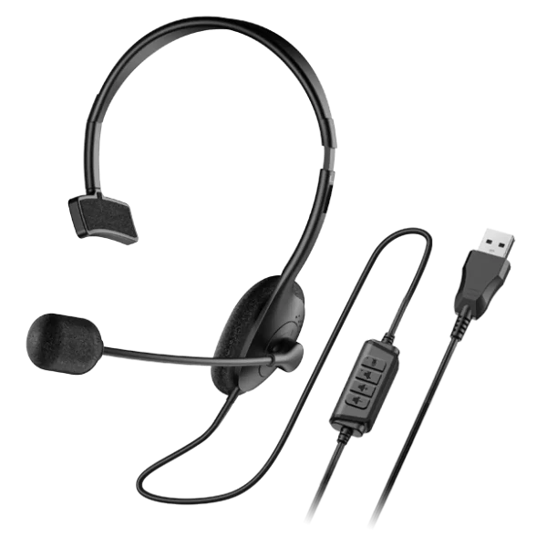 Slušalice sa mikrofonom Genius HS-100U USB crne