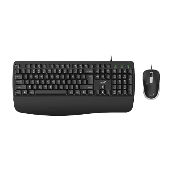 Tastatura + miš Genius KM-123 USB US crna