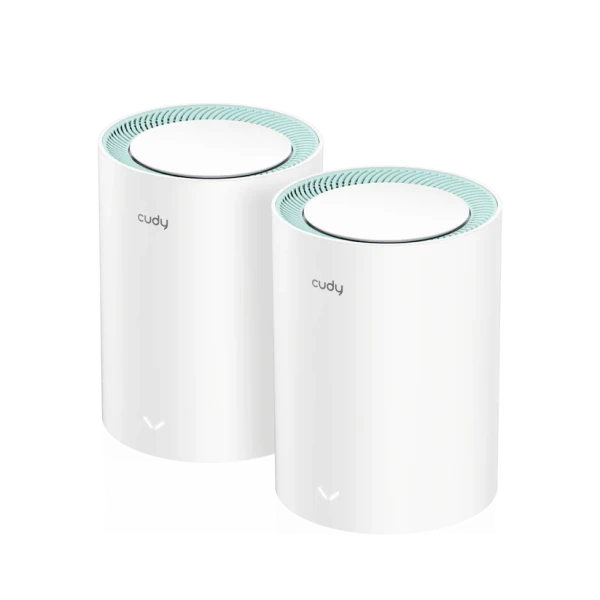 Whole Home Wi-Fi Gigabit  Mesh System Cudy M1300 AC1200 Dual Band(2-Pack)