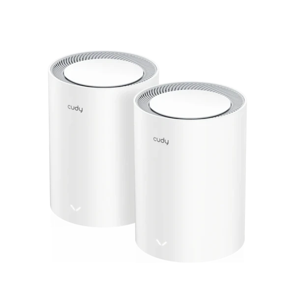Whole Home Wi-Fi 6 Mesh System 2.5G Solution Cudy M3000 AX 3000 Dual Band(2-Pack)