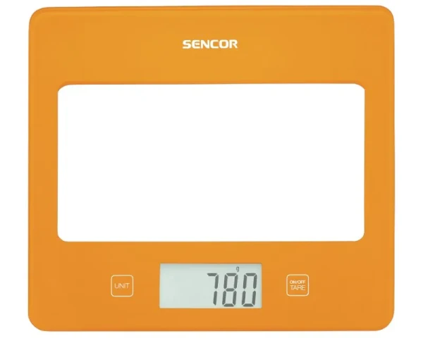 Kuhinjska vaga Sencor SKS 5033OR/narandžasta/do 5kg